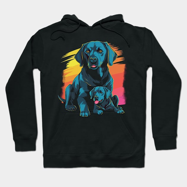 Labrador Retriever Fathers Day Hoodie by JH Mart